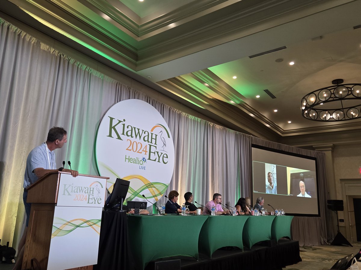 This morning, Roger Zaldivar IV, MD, and Roberto Zaldivar, MD, MBA, virtually participated in the @KiawahEye Grand Rounds from Uruguay and Buenos Aires, respectively. 

A great treat as #KiawahEye continues on!
#OcularSurgeryNews #Ophthalmology #education