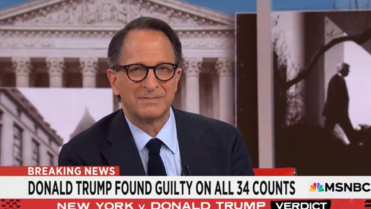 'If you lose it's rigged, if you win it's fair': Andrew Weissmann on Trump's response to felony conviction: youtube.com/watch?v=aXImmG…, via @msnbc on YT. @AWeissmann_