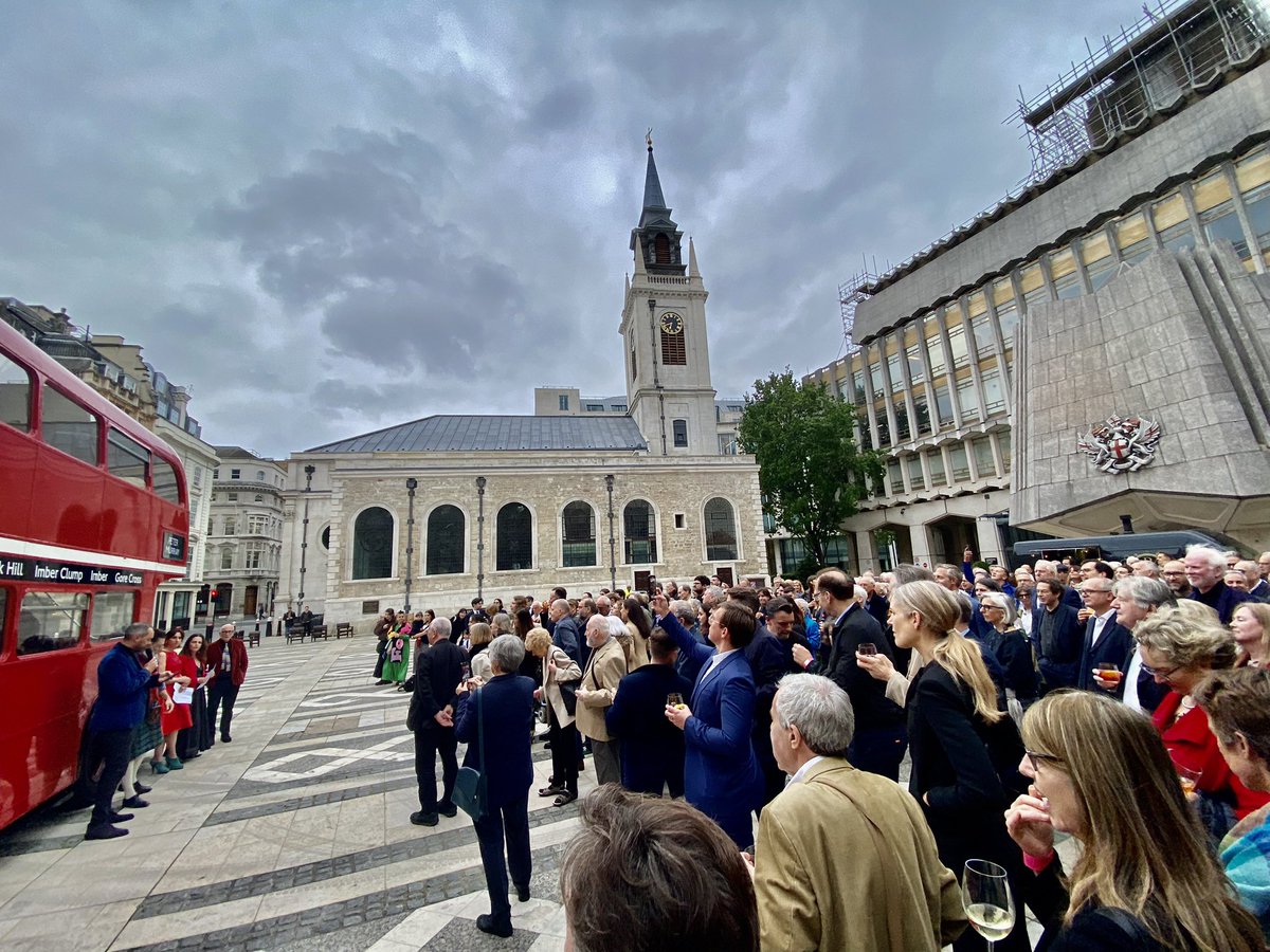 Congratulations <a href="/PGSMurray/">Peter Murray OBE</a>.  Amazing party &amp; great speeches by all.