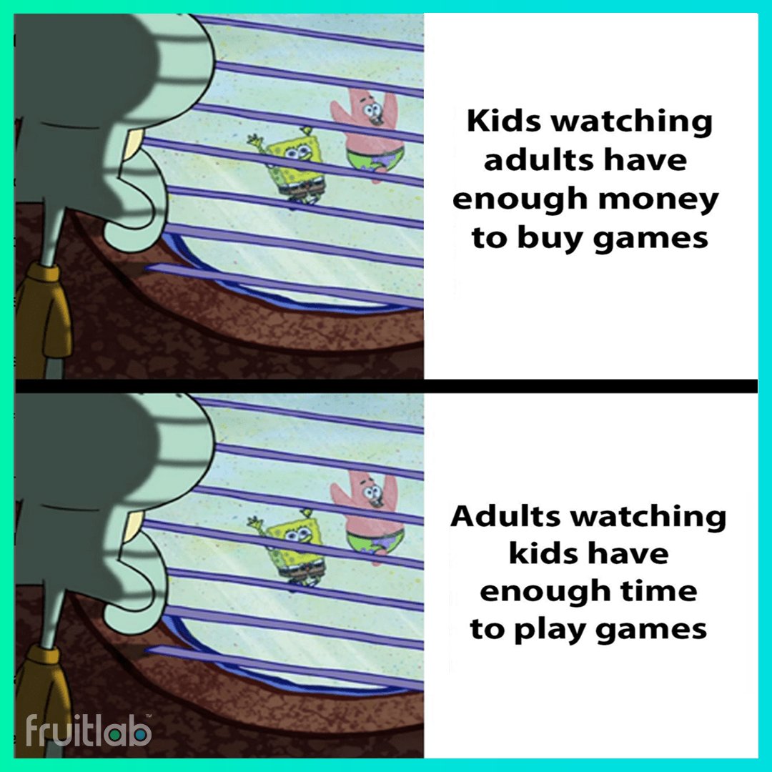 fruitlabuk's tweet photo. The grass is always greener on the other side. π
#gaming #games #fruitlab #memes https://t.co/5llao96u0o