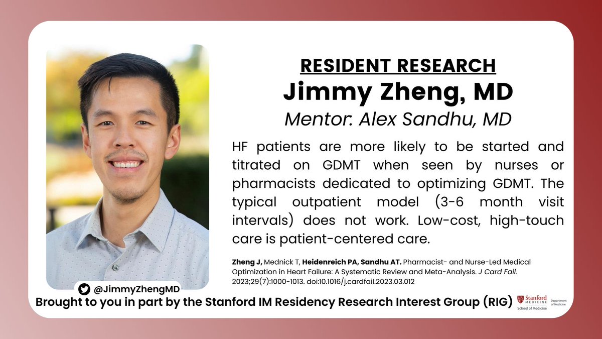 StanfordMedRes (@stanfordmedres) on Twitter photo Check out PGY-1 <a href="/JimmyZhengMD/">Jimmy Zheng</a>'s publication! #ResidentResearch
pubmed.ncbi.nlm.nih.gov/37004867/ Check out PGY-1 <a href="/JimmyZhengMD/">Jimmy Zheng</a>'s publication! #ResidentResearch
pubmed.ncbi.nlm.nih.gov/37004867/