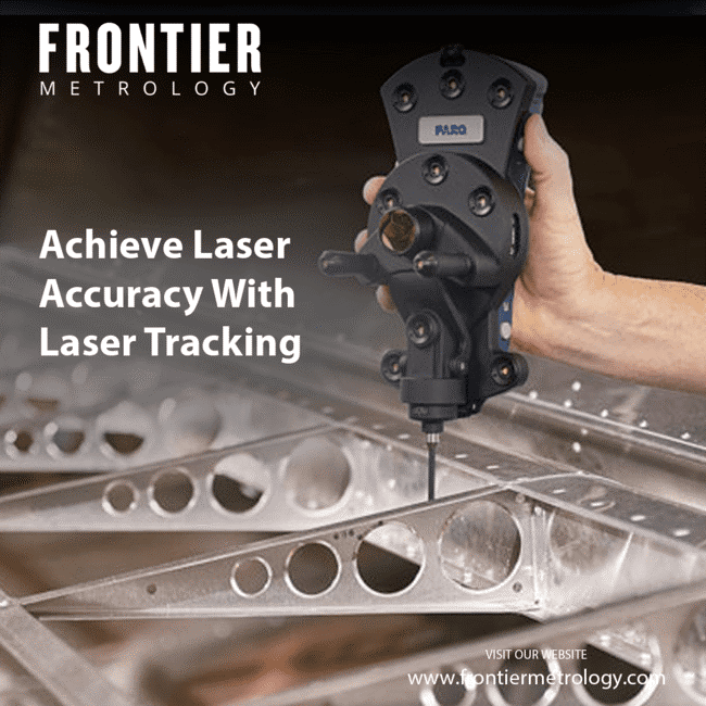 MetrologyInc's tweet image. Track with Precision!

Frontier Metrology&apos;s laser tech ensures pinpoint accuracy. Let&apos;s hit the mark together!

Visit us at frontiermetrology.com

#LaserTracking #PrecisionAlignment