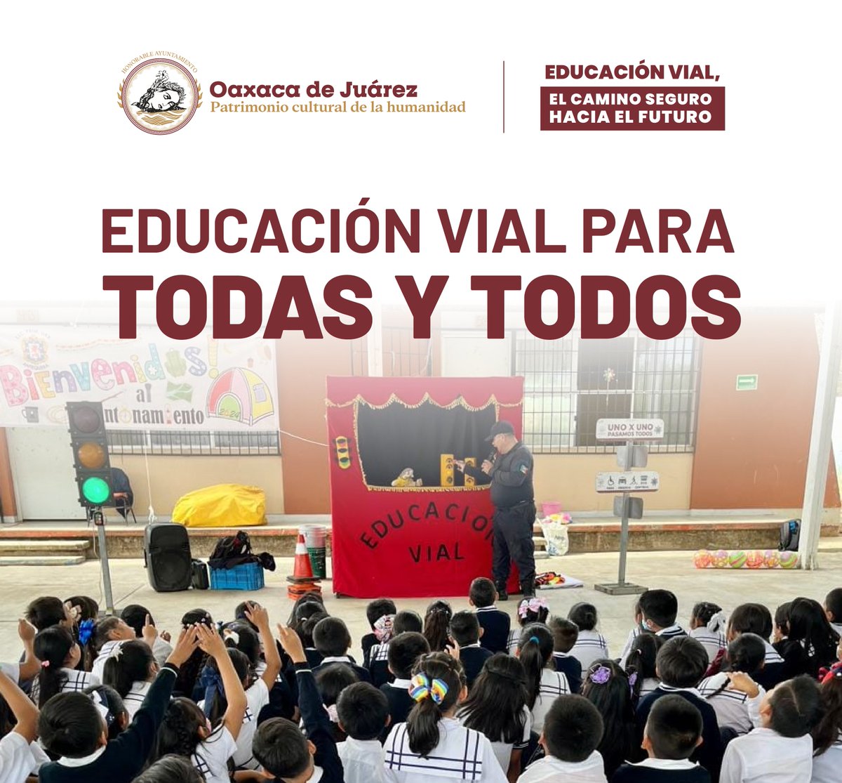 La educación vial es responsabilidad de toda la sociedad.