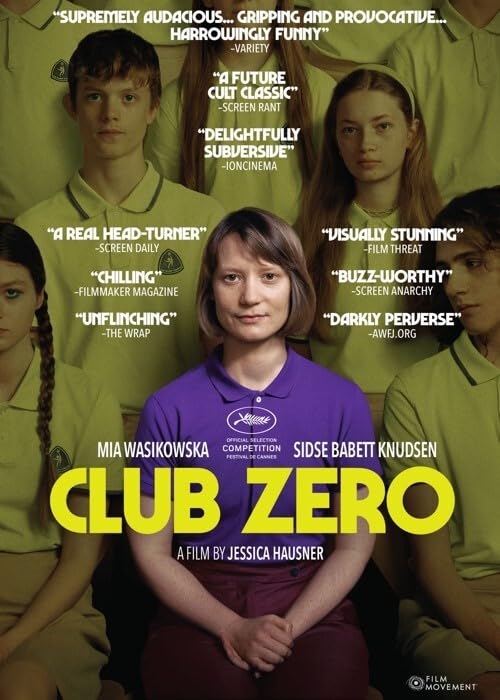 The dark comedy thriller CLUB ZERO (2023) starring Mia Wasikowska has been released on Blu-ray

entertainment-factor.blogspot.com/2024/05/club-z…

#bluray #clubzero #miawasikowska #indiefilm #movies @Film_Movement