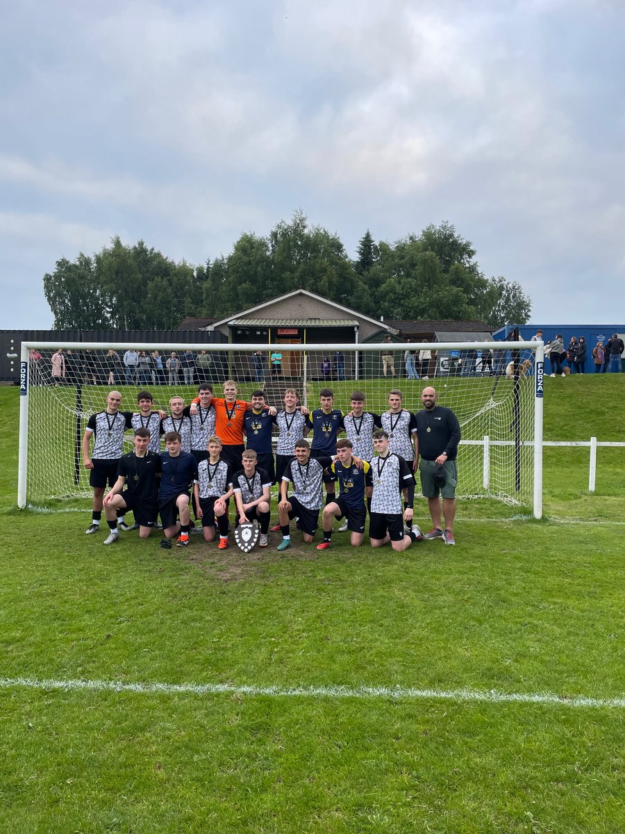Perth High School Senior Boys PKC Champions! 🏆 3 - 2 in an incredibly close game against a strong Blairgowrie High.