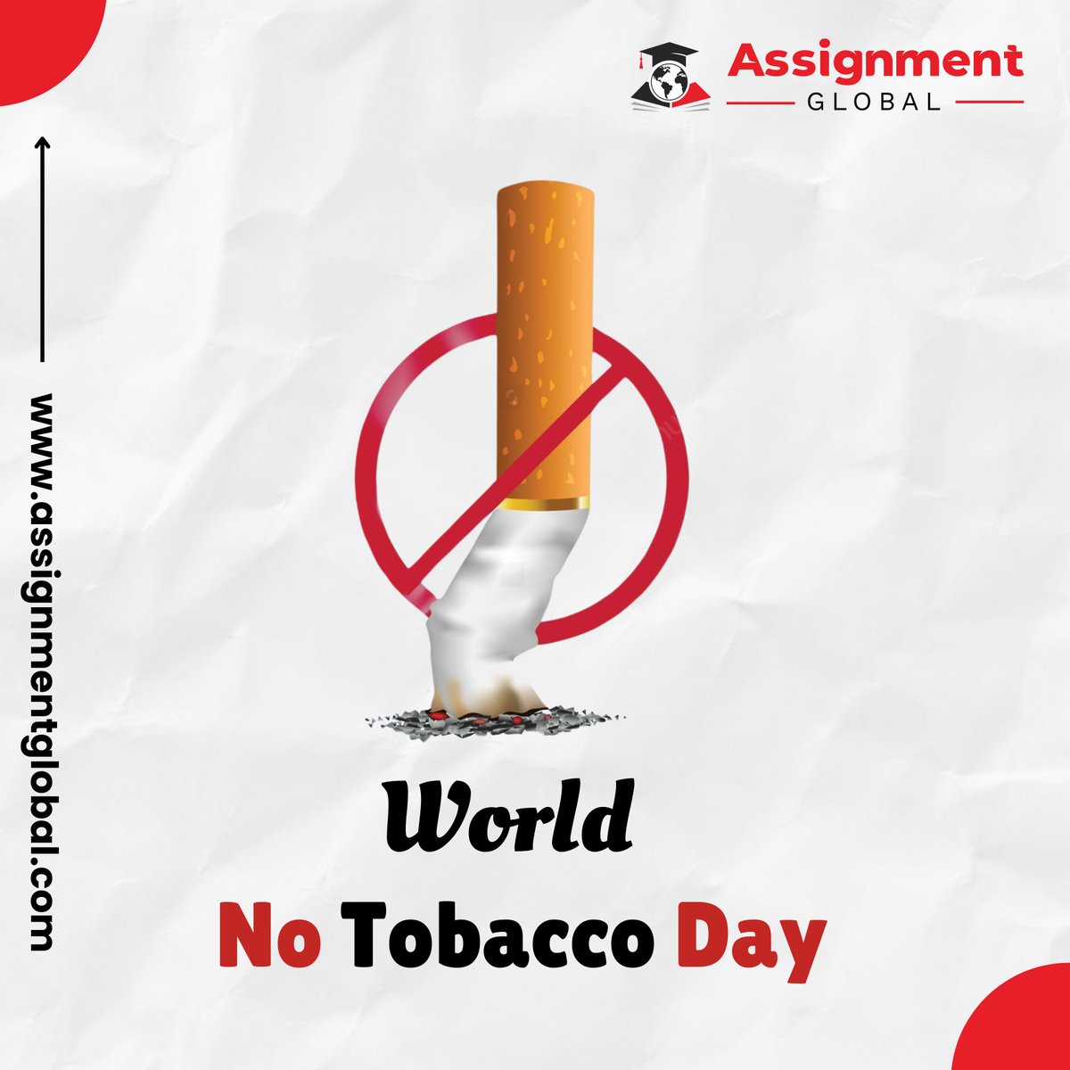 AssignGlobal's tweet image. Anti Tobacco Day..

#daquan #9gag #8fact #straya #uni
#exam #student