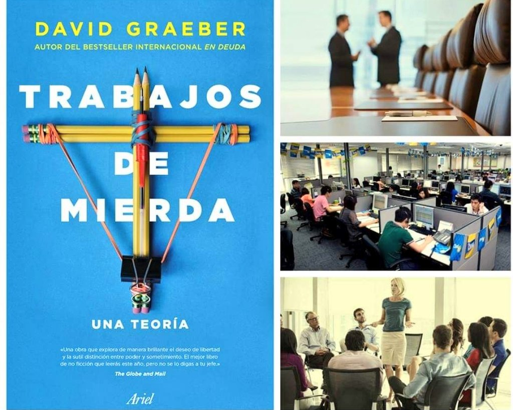 "Siempre que hay una crisis ecológica, exigen sacrificios colectivos. Y siempre son para trabajar más, a pesar del hecho de que en términos ecológicos, una reducción masiva de las horas de trabajo es lo más rápido y fácil que se podría hacer para salvar el planeta". David Graeber