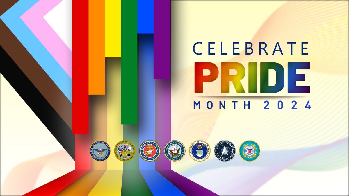 Pride Month is a time to come together to honor the contributions of LGBTQ+ service members. We are committed to ensuring and promoting an atmosphere of dignity and respect for all civilian and military personnel.