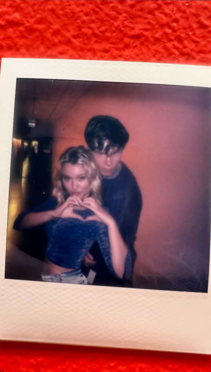 .@zaralarsson and @RydingEdvin on new polaroid photo 💌