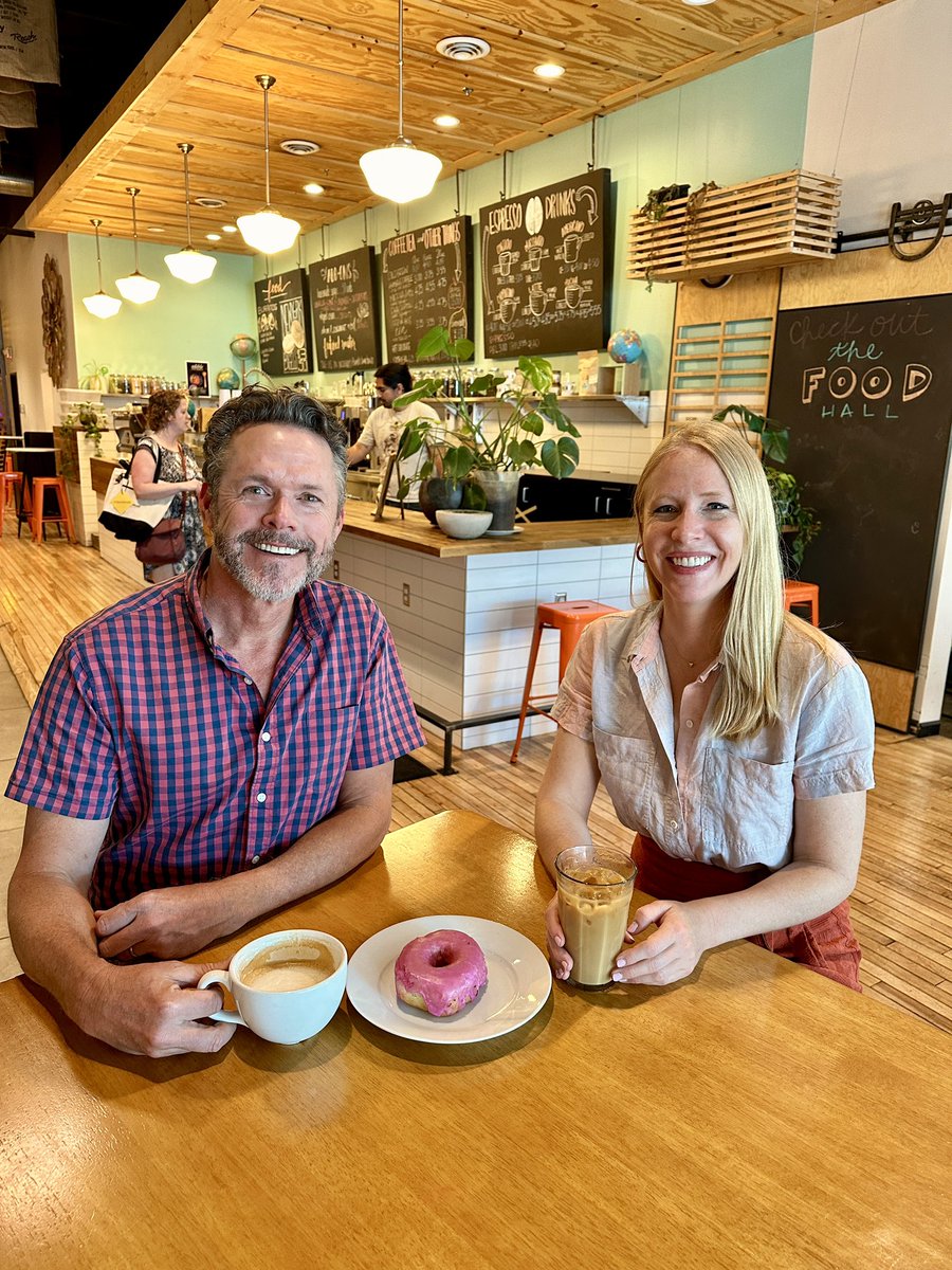 DarleyNewman's tweet photo. Checking our @505central food hall and @humblecoffee along old #route66 in #Albuquerque. #travel #nmtwdabq #shoplocal https://t.co/bu7oaoXKWR