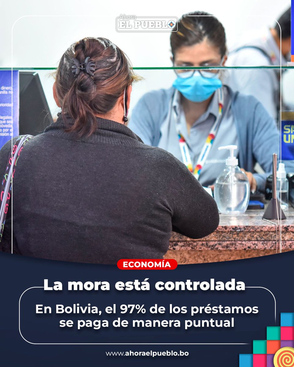 #Economía | ✅ La #ASFI reveló que el índice de mora boliviano se mantiene en niveles controlados, pues se sitúa en 3,4% a marzo de 2024. 🇧🇴 Este indicador significa que el 97% de los deudores paga su préstamo de manera puntual.

📲 Clic aquí: acortar.link/tiAZwd