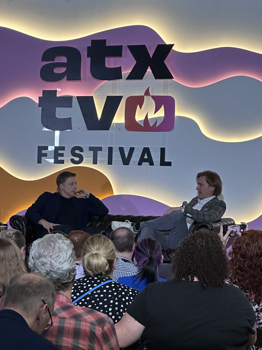 Alan Tudyk is seriously one of the funniest most genuine guys. Absolutely loved that man. #ATXTVS13 #ResidentAlien