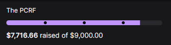 We are live raising money for the Palestine Children's Relief Fund! So far we are at $7,716.66 a little under 5 hours into stream!! Come support 💗twitch.tv/mish