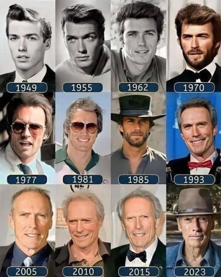 31 maggio. Buon compleanno leggenda. #ClintEastwood compie oggi 94 anni.