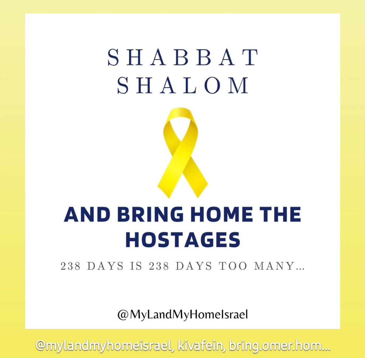 #Shabatshalom #jewitter #BringThemBackHomeNow