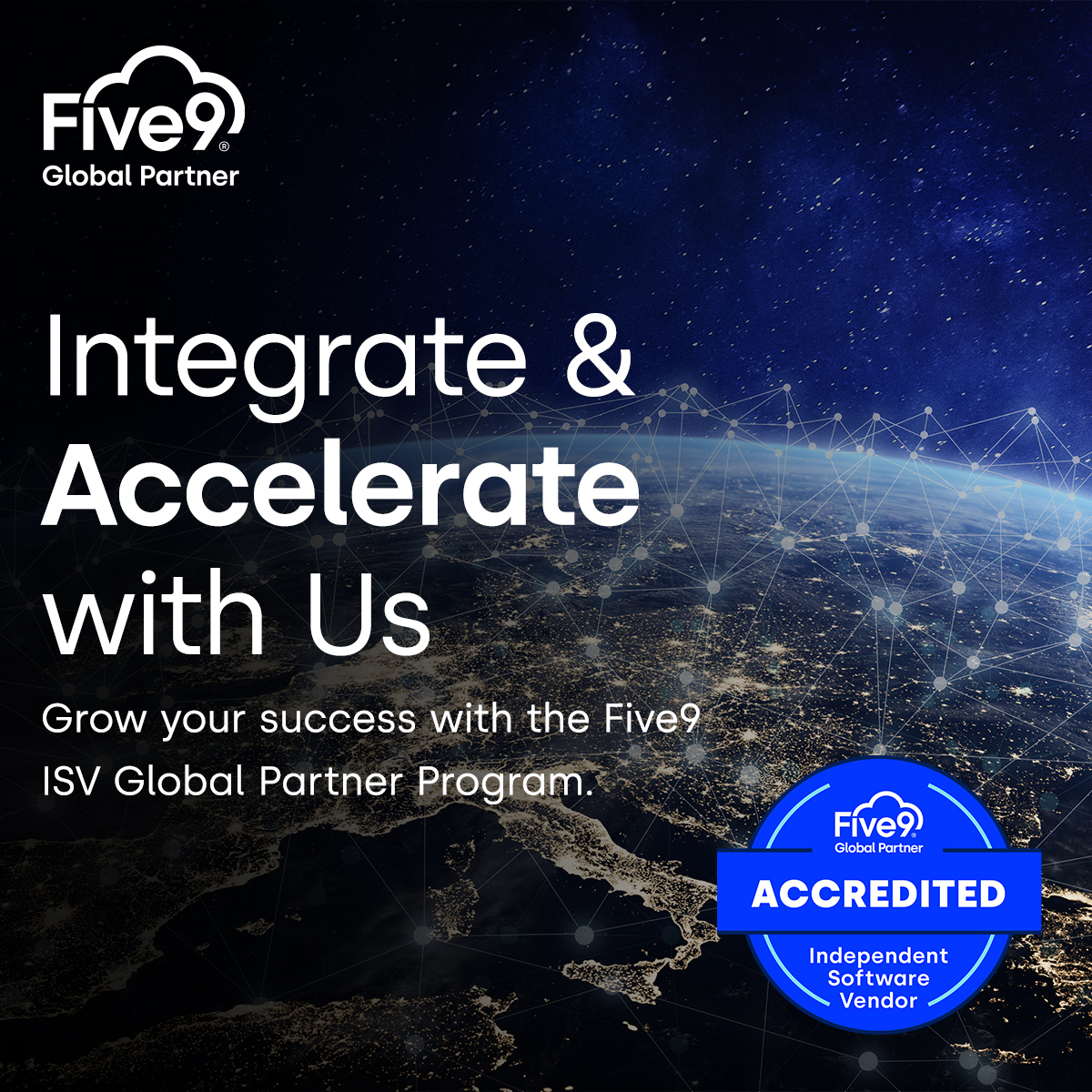 ISV partners use the Five9 Intelligent CX Platform to deliver the best in CX and the latest in AI and Automation. There's never been a better time to become a Five9 partner! #PartnerPowered #CX #AI spr.ly/6011enB4W