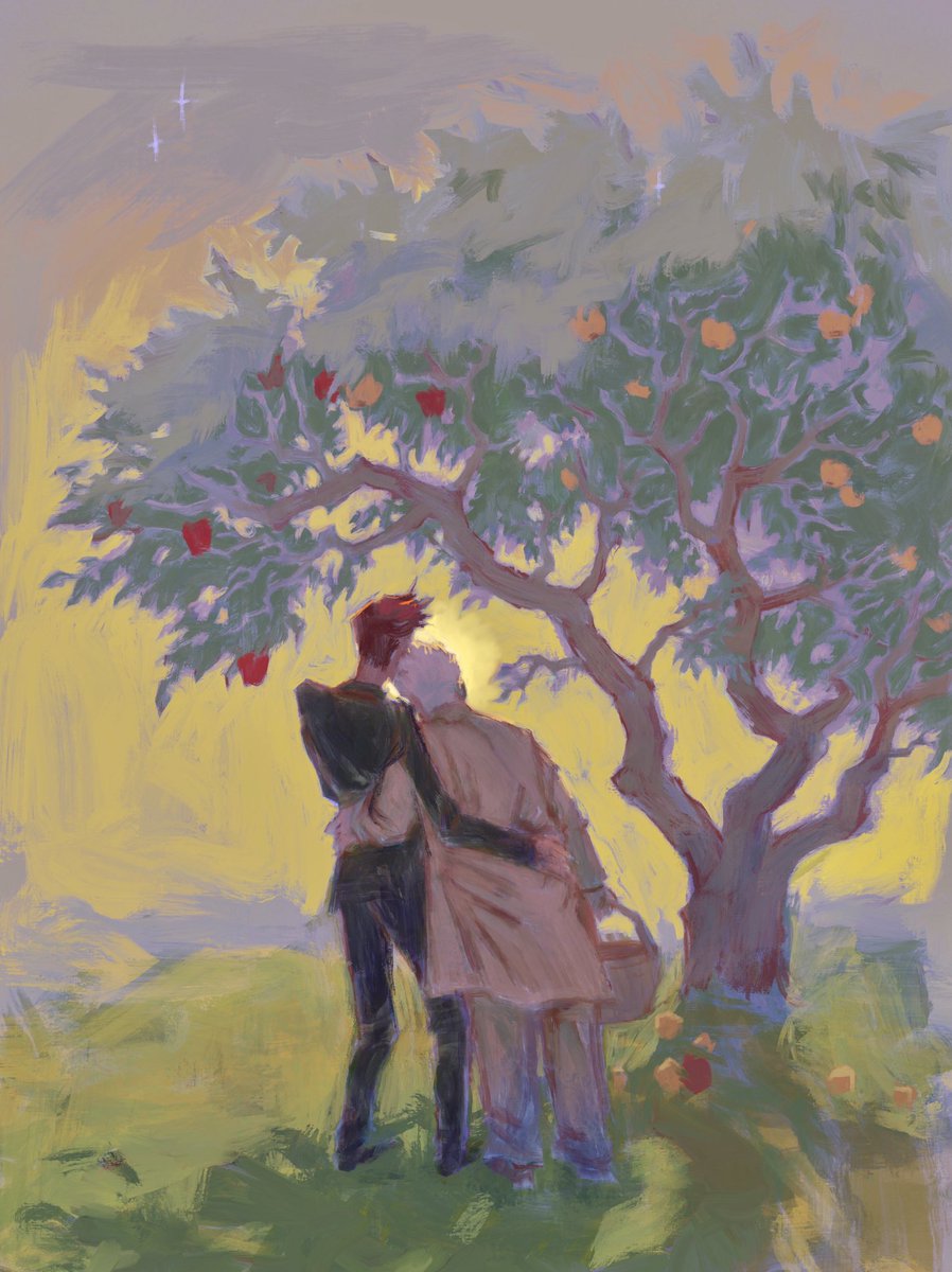 ar_3inaida's tweet photo. It's 5 years since the first season came out!
#goodomensfanart https://t.co/TrLFZLYTJ7