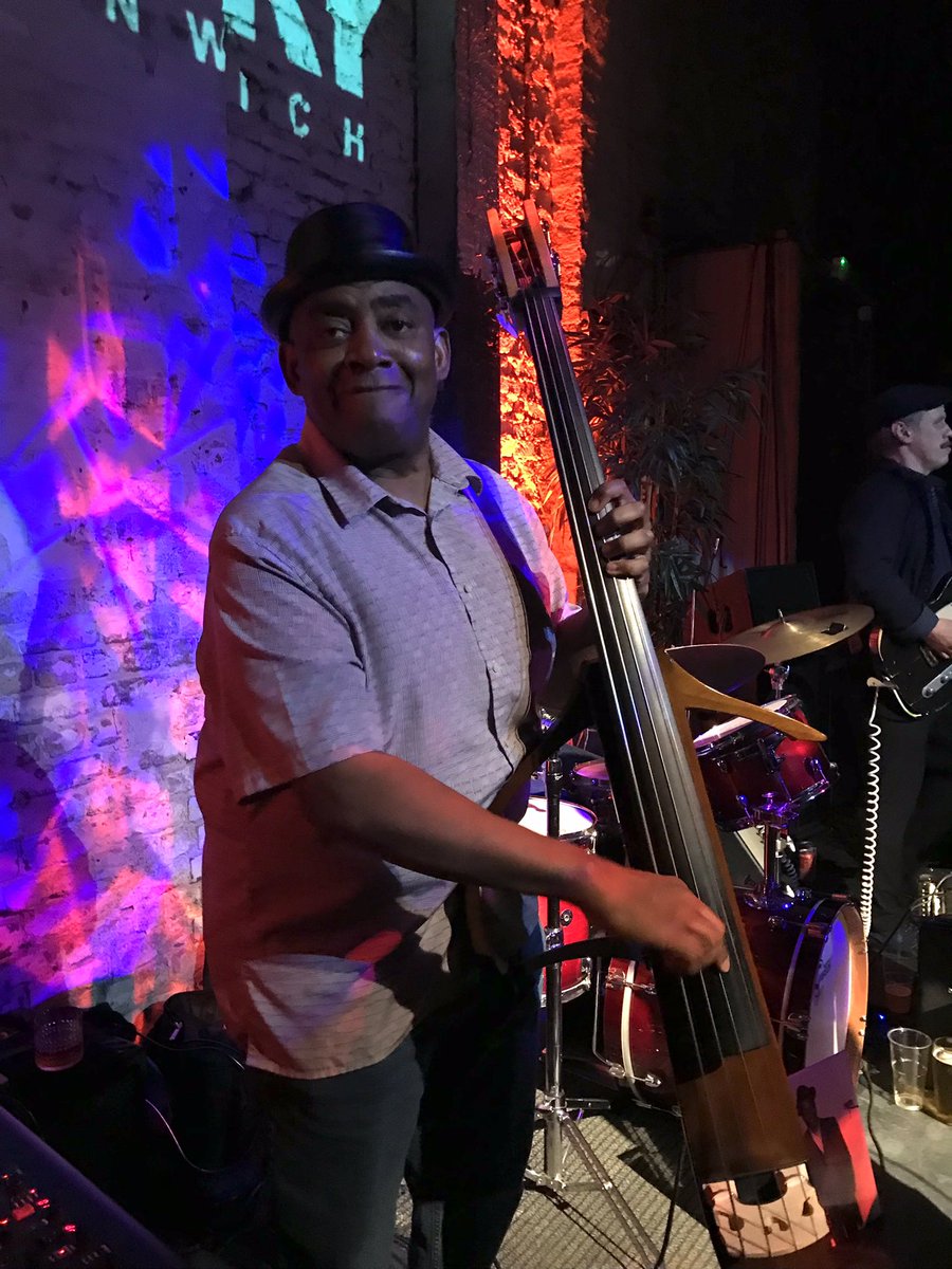 TunedInLDN's tweet photo. Tonight #ErrolLinton launches his album at @pizzajazzclub. Sold out! We caught a little preview at the final night of the Old Joinery a week ago. Sometime we need him back for another #TunedInLondon gig don’t we?!  Remember we’ve a new season, next up 7 Jun @dan_whitehouse https://t.co/4CzAB4TVNb