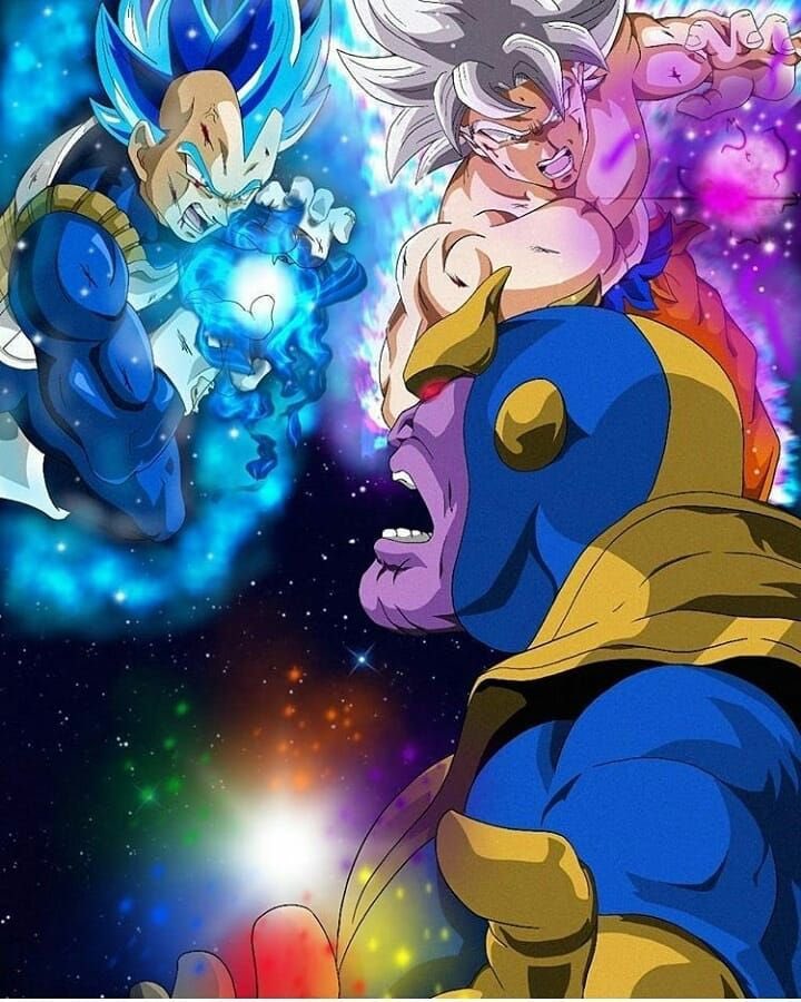 #Goku & #Vegeta🦍🥋

🆚

#Thanos (No Gem)🪐

(Dragonball VS Marvel Comics)

-Bloodlusted
-Saiyans can fuse together
-Thanos wants the dragonballs

Who wins, and why⁉️

#whowouldwin #deathbattle #SHPOLL24