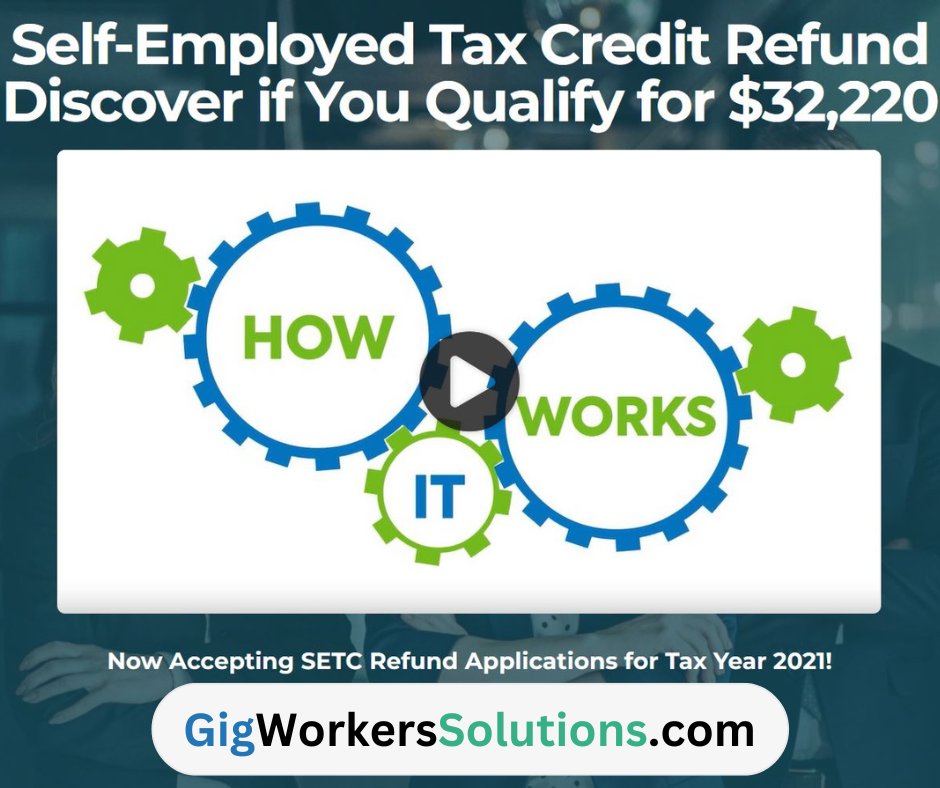 Now Accepting SETC Refund Applications for Tax Year 2021! Let’s Check to See If You Qualify
If qualified, you are eligible for up to $32,220 in relief funds!

#BusinessAdvice #businessowner #businesscoach