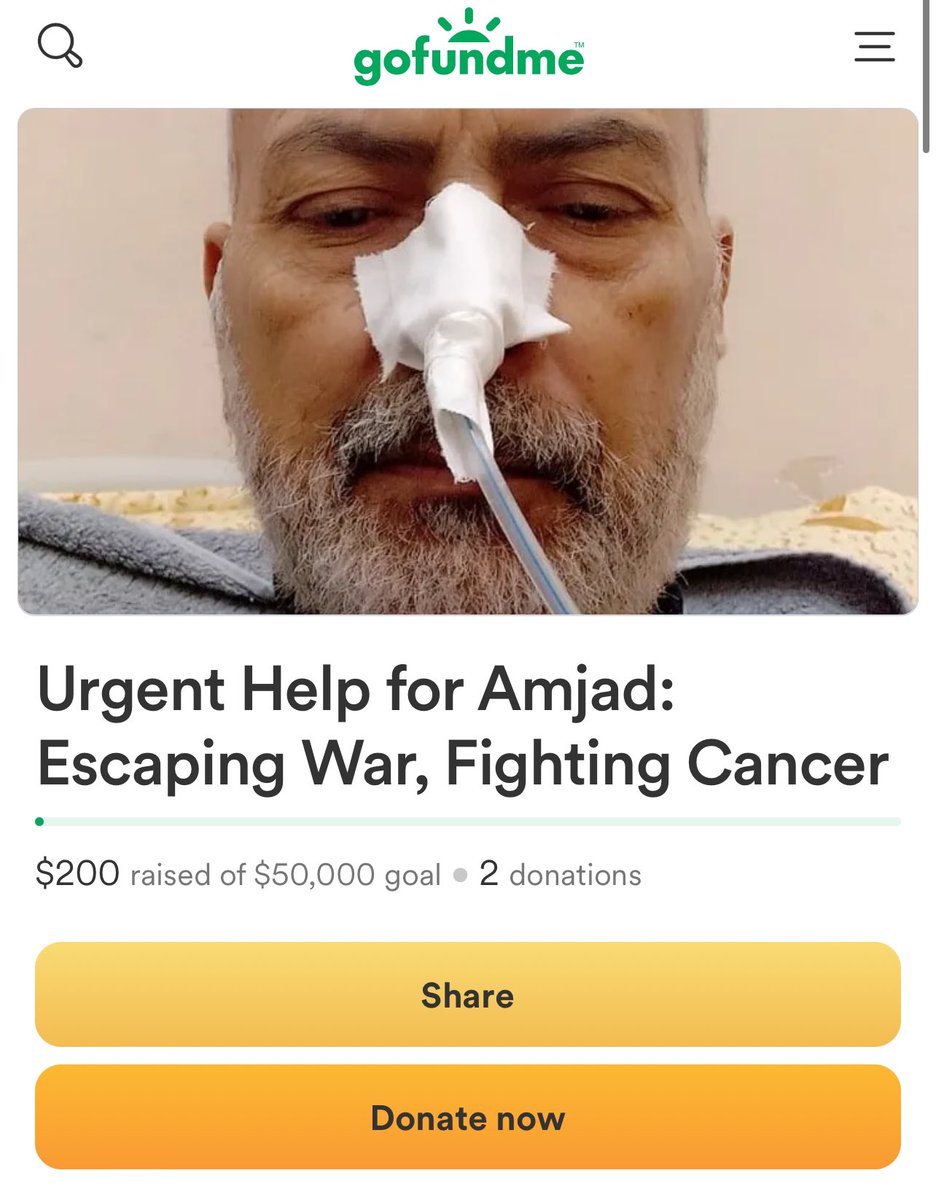 Hi guys ❤️‍🩹 

It would mean so much to me if we could boost this thread - every Gofundme shared are family members of a friend of mine. They are all so far from their goals 💔