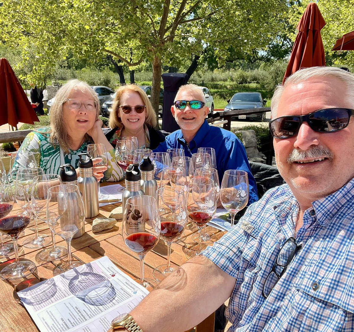 Paso wine pairs well with good friends! #FanFriday