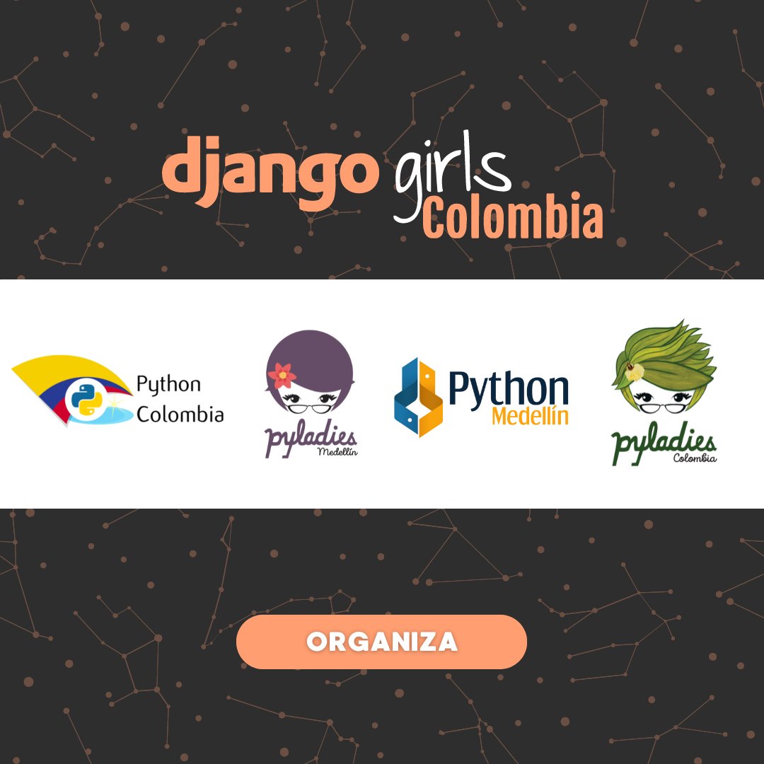Queremos agradecer a nuestros organizadores, este taller es gracias al fruto del esfuerzo de cada uno de ellos y su pasión por promover este tipo de espacios! 🧡
Más información: djangogirls.org/es/medellin/#p…