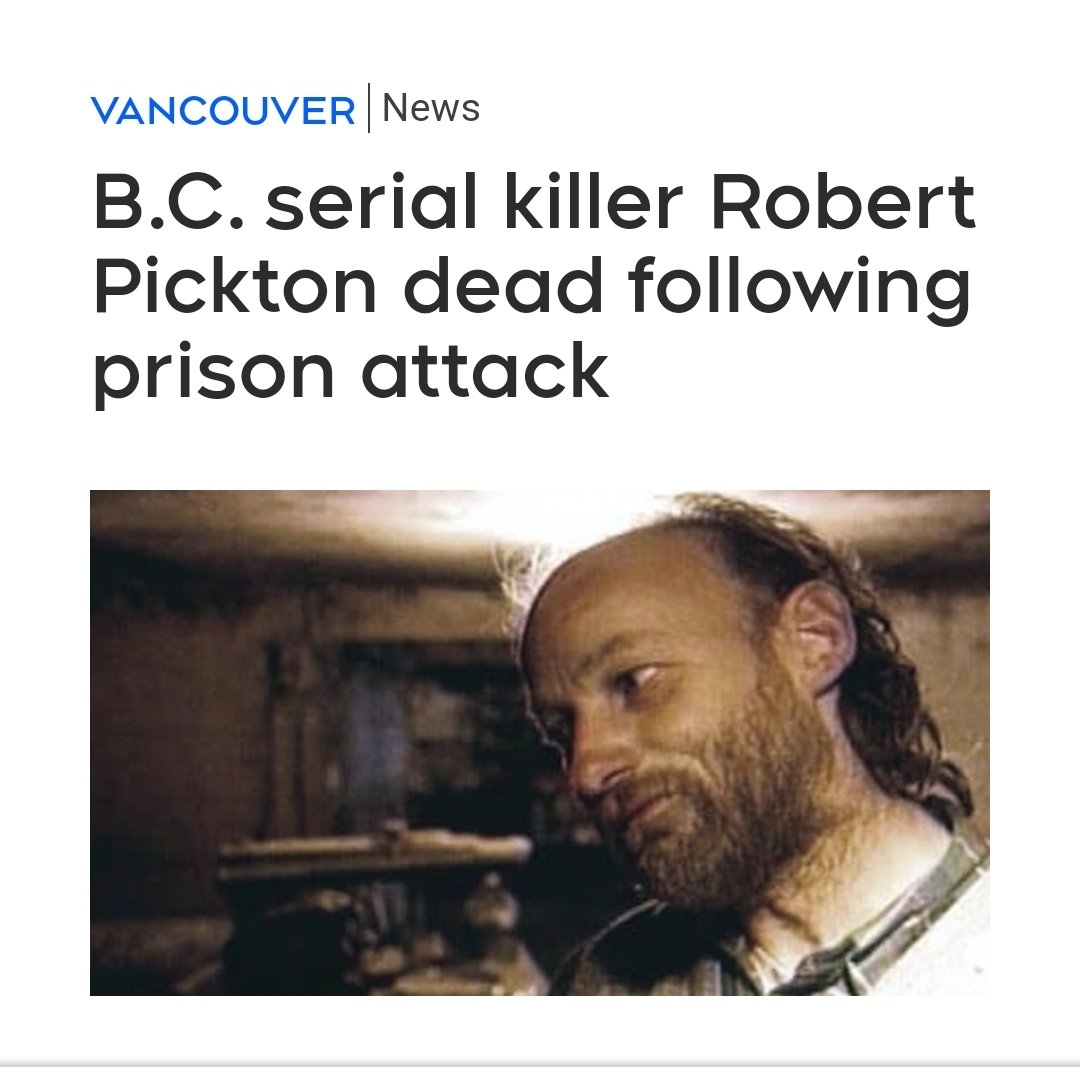 Robert Pickton has died in the hospital following an attack by a fellow inmate.