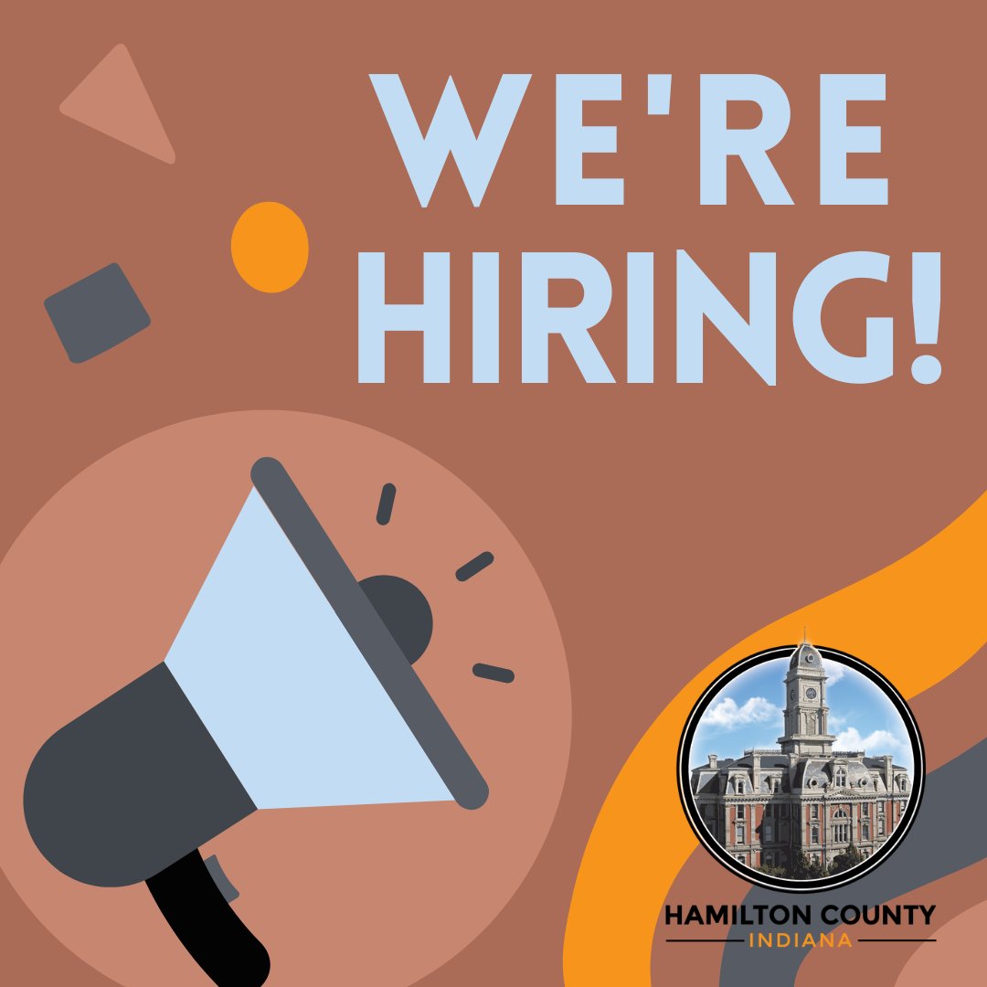 Looking for a career? Something close to home with excellent benefits, a 37.5 hour work week, and paid holidays? Look no further than Hamilton County. Check out our job openings. ow.ly/PnZ550RTYsP