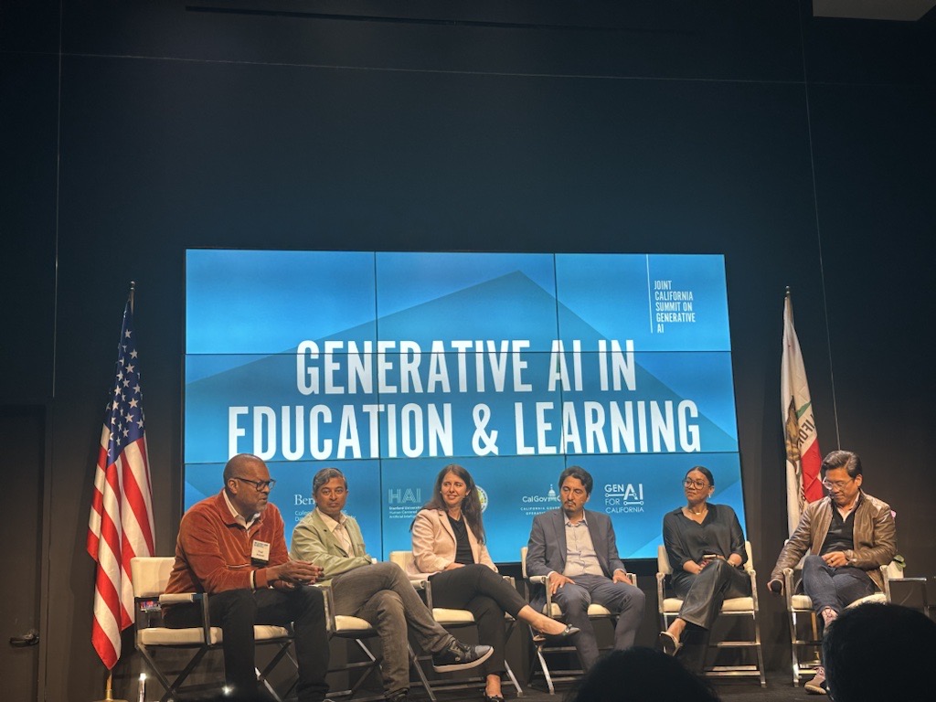 Joining forces with <a href="/KaporCenter/">Kapor Center</a> and <a href="/OmidyarNetwork/">Omidyar Network</a> to announce a $25 million joint commitment to accelerate responsible, equitable, and ethical AI at the Inaugural Joint California Summit on Generative AI!

Read more: ow.ly/PThQ50S2Egg

#GenerativeAI #EquitableAI