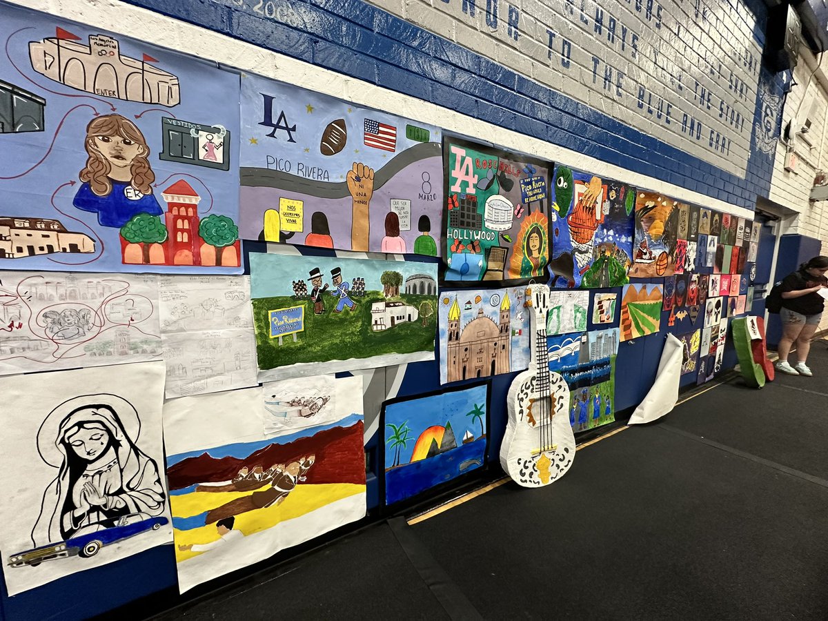 It was a treat to see all the great things going on in our Ethnic Studies classes! I enjoyed seeing all the student work and learning from some of my students. 👏🏽 <a href="/ElRanchoHS/">El Rancho HS</a> <a href="/ElRanchoSchools/">El Rancho Schools</a>