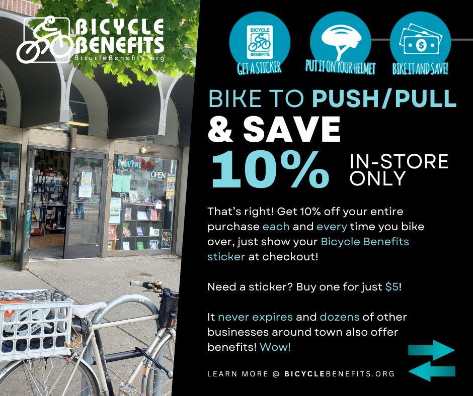 PushPullSeattle's tweet image. Bike here! More info: pushpullseattle.com/news/bicycle-b…