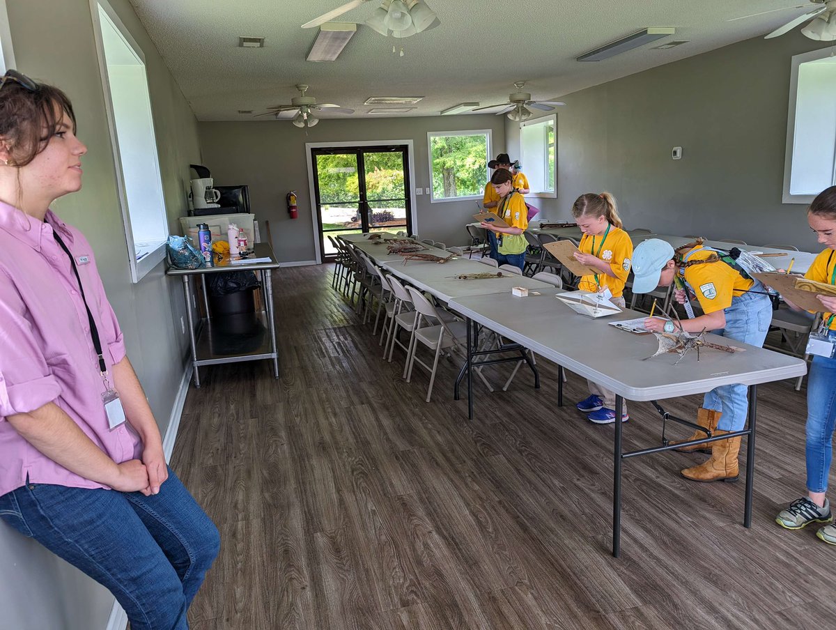 Some of our lab members got to help out at the annual 4-H Forestry Invitational today at Noccalula Falls Park. It is exciting getting to see how much these kids know about forest health!