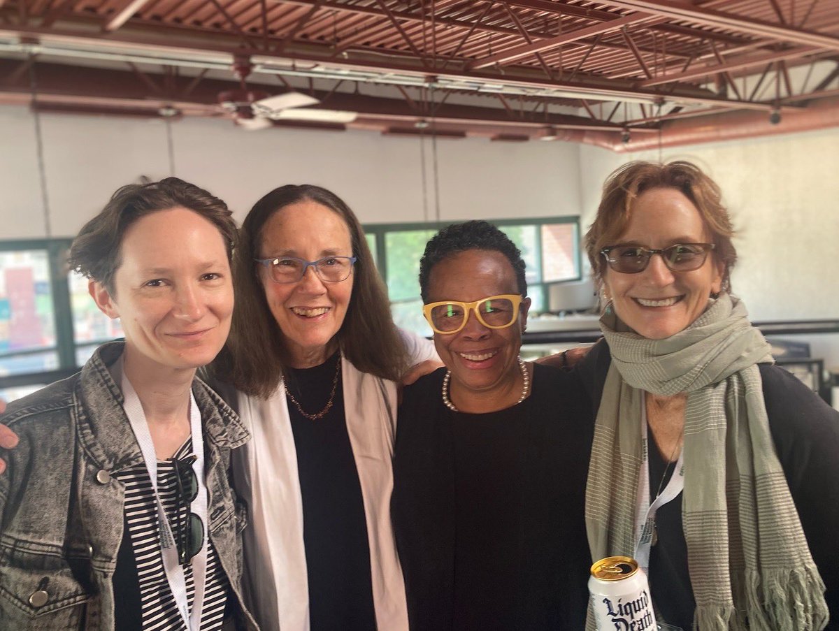 HairOnFireFilms's tweet photo. 📽️🎞️🍿 Premiere day! Composer Lilah Larson, subject Jan Frazier, exec producer Connie Royster, + director Susanna Styron at the #WorldPremiere of #MyFathersNameFilm at the 18th annual @biffma. The screening was followed by a fantastic Q&amp;A with fellow documentary filmmakers 🎬 https://t.co/PyftTfURGA