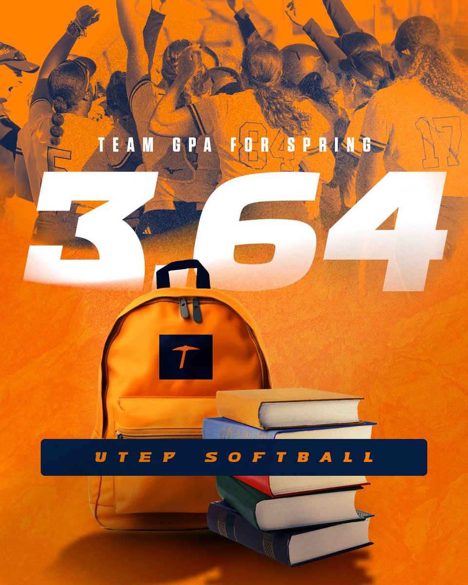 Trending 📈 Raised our GPA up from the fall to the spring! 

𝟮𝟱 players achieved a 3.0+, including 𝟭𝟱 with 3.75+ GPA’s 🤩

2️⃣ CUSA All-Academic Team members
3️⃣ CSC Academic All-District selections

#PicksUp