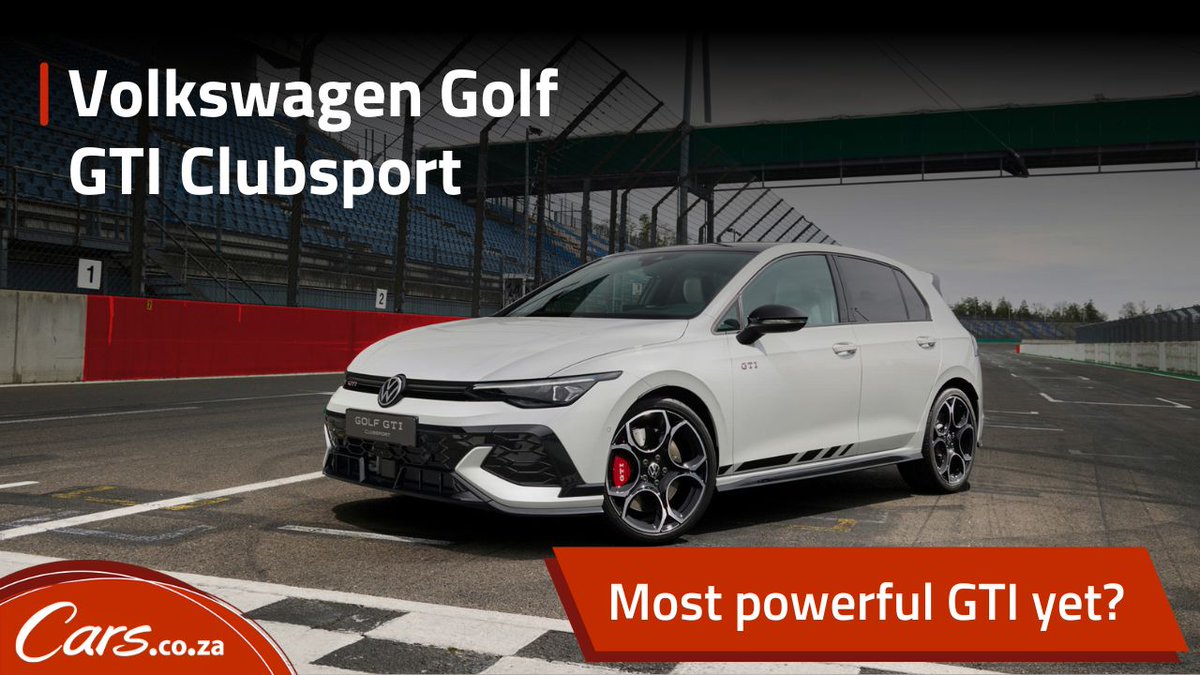 The next generation of VW Golf GTI Clubsport has just been revealed and some would say this is the ultimate front-wheel drive Golf! 🏁221 kW and 400 Nm 🏁0-100 in 5.6 seconds But will it come to 🇿🇦? Do you want to see it here? 👍bit.ly/25GTIClubsport