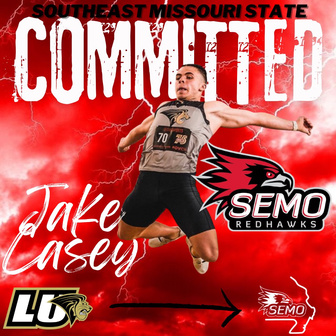 NEXT CHAPTER‼️🔴⚫️⭐️

Excited to announce I will be transferring to Southeast Missouri State University to begin my graduate studies and continue my track &amp; field career. Grateful for my time at Lindenwood, and all the people I’ve gotten to meet and memories I’ve gotten to make.