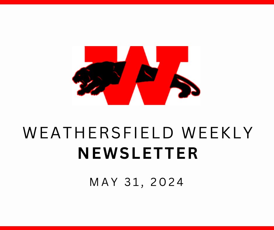 Weathersfield Weekly - May 31st, 2024: Read the latest news from Weathersfield! wsesu.co/T7gLf4 #WSnews