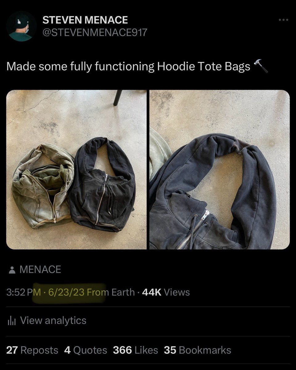 STEVENMENACE323's tweet photo. Shoutout to Balenciaga for stealing my idea, homie called it lol https://t.co/OiJHhHHEev