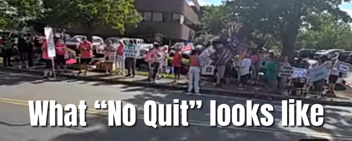 Supporters of Karen Read and demanders of justice for Boston Police officer John O’Keefe gathered in protest outside of Norfolk County DA Michael “Meatball” Morrisey’s office right now #justiceforjohnokeefe #freekarenread #freeturtleboy #freethecanton9