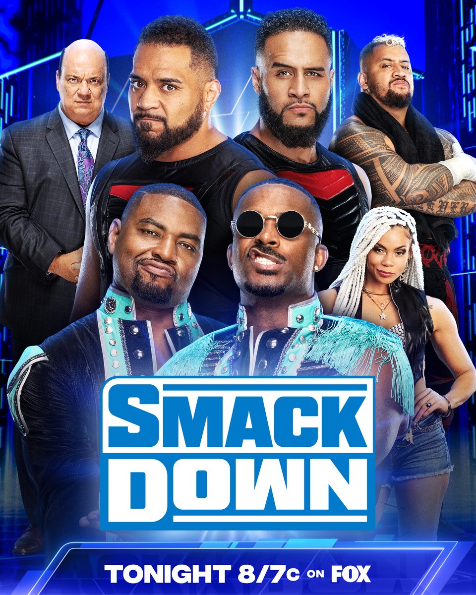 TONIGHT on #SmackDown: The Street Profits' @MontezFordWWE & @AngeloDawkins will battle #TheBloodline's Tama Tonga & Tanga Loa! 😤🔥 📺8/7c on @FOXTV