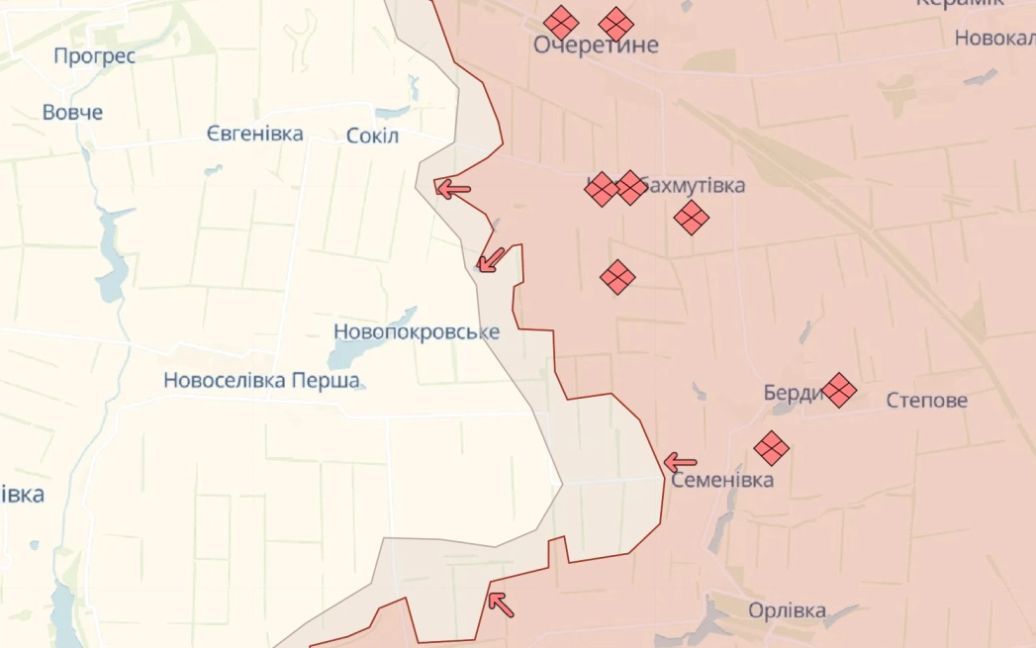 HarZizn's tweet image. DeepState - The enemy has advanced near Novopokrovsky, #Robotine and #Chasovoy_Yar. #War_in_Ukraine