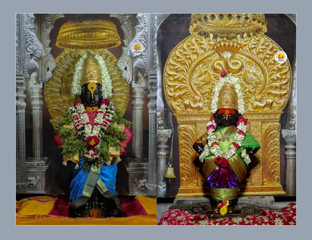 Vitthal Rukmini Today darshan (@PandharpurVR) on Twitter photo 2024-06-01 01:26:04