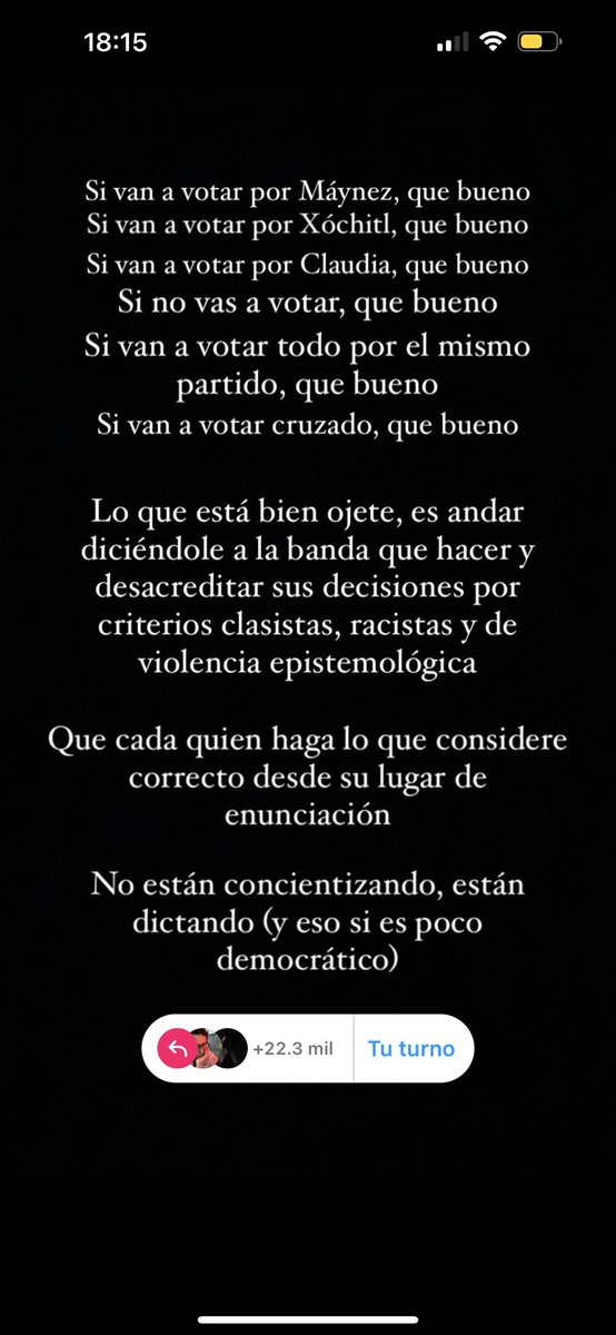literal puro imbecil compartió esto