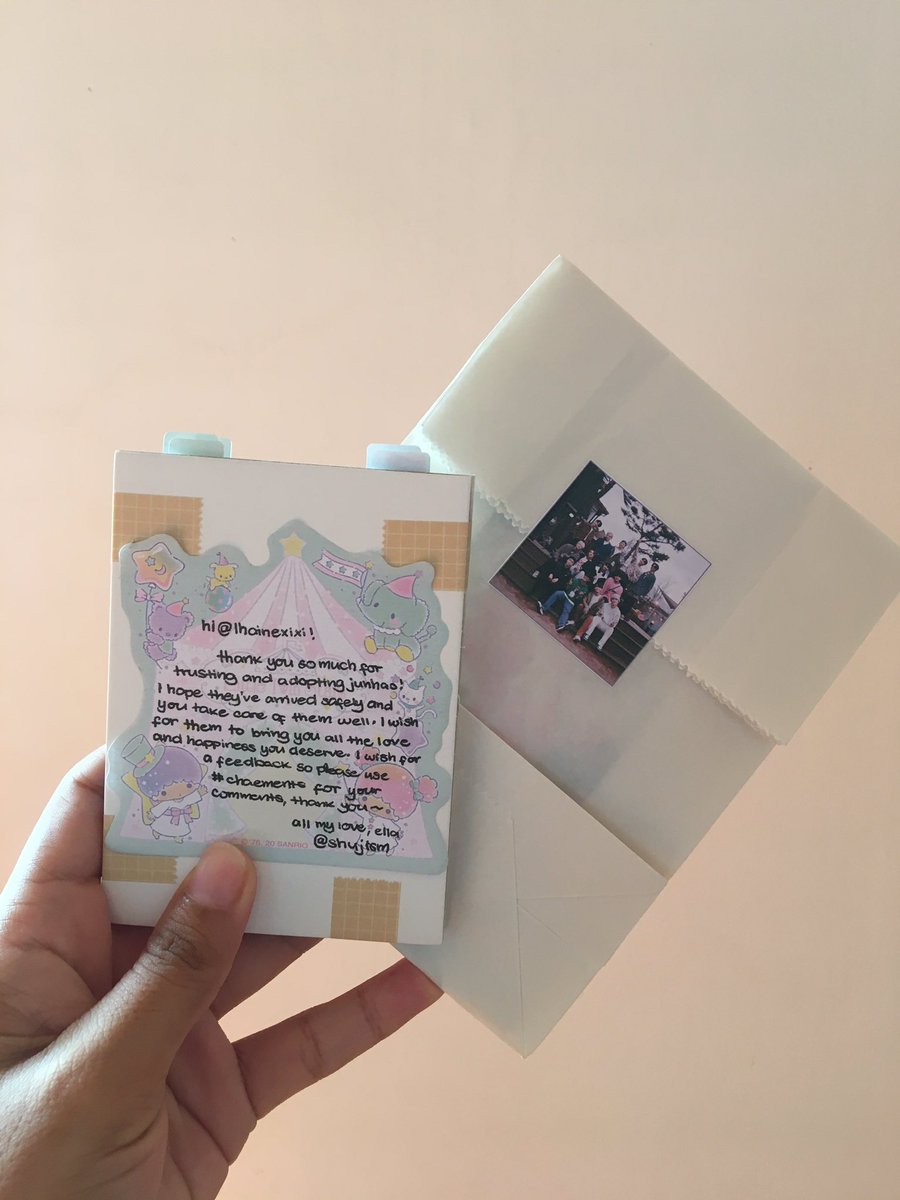lhainexixi's tweet photo. #chaements
Got my junhao today! And kinilig ako sa pagkapack, halatang pinapahalagahan ang photocards🥹🫶 thank you for this and sa freebies po. Appreciate so much and iyong letter din huhu may pagkaoa talaga ako thank you, will definitely love these pcs🫰🏻 https://t.co/cTDpI694SU