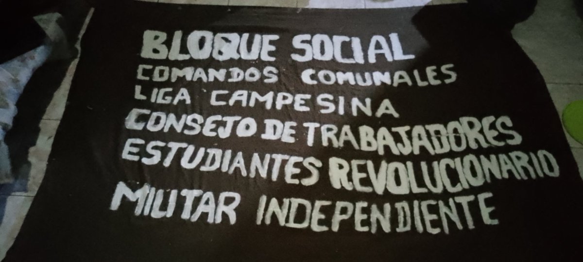 Y los Tupamaros dónde están?Apoyando a Nicolás!!
Municipio Ribero estado Sucre,comprometidos  con Nicolás