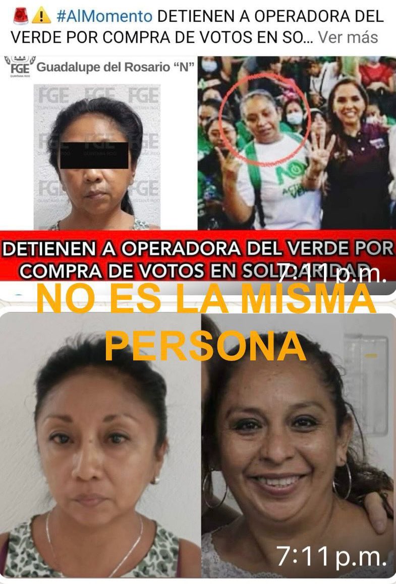 AmirIbrahimQRoo's tweet photo. 🚨Ojo no se dejen engañar #PlayaDelCarmen. 🚨

Hoy capturaron a personas por delitos electorales (compra de votos) del PRIAN y el ELLOS para confundir a los playenses, pone otra persona mujer, sin importarles el daño que le causan a la inocente. 

Se pasan, de verdad. https://t.co/ZDc5SuGbaF