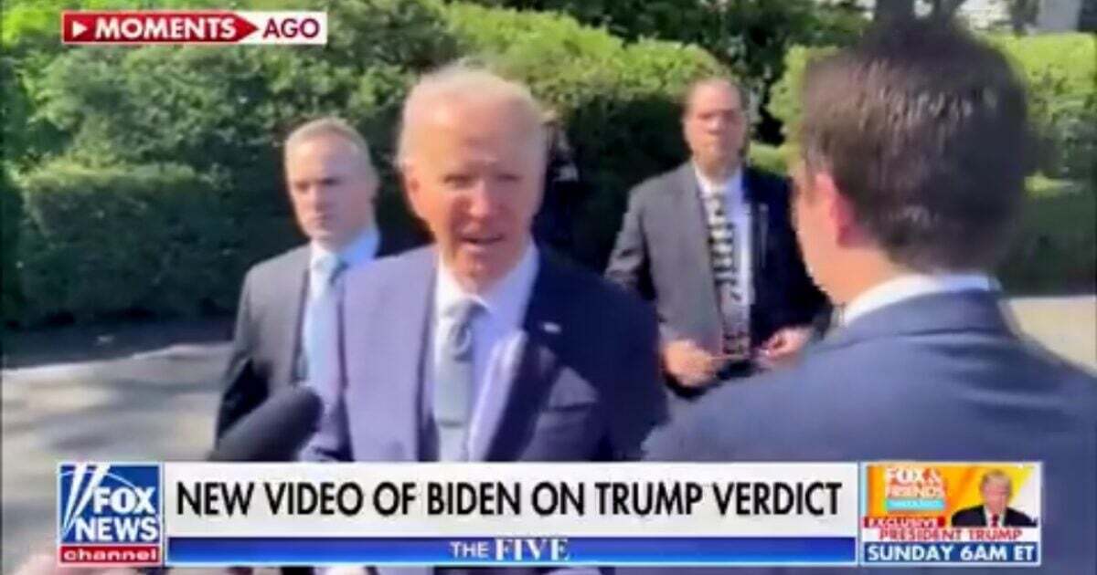 “I Didn’t Do Anything Wrong!” – Peter Doocy Ambushes Biden, Asks if He’s Afraid of Being Charged After He Leaves White House (VIDEO) Read more here: thegatewaypundit.com/2024/05/i-didn…