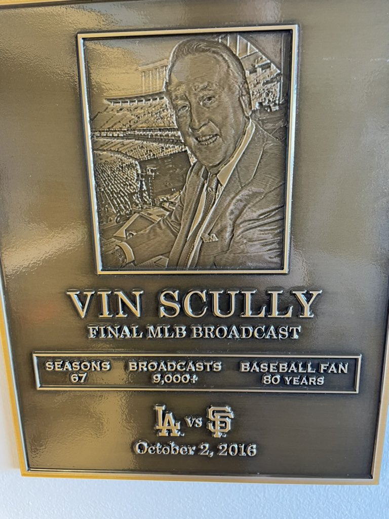 Honored to be in the same booth where the GOAT broadcast his final game.