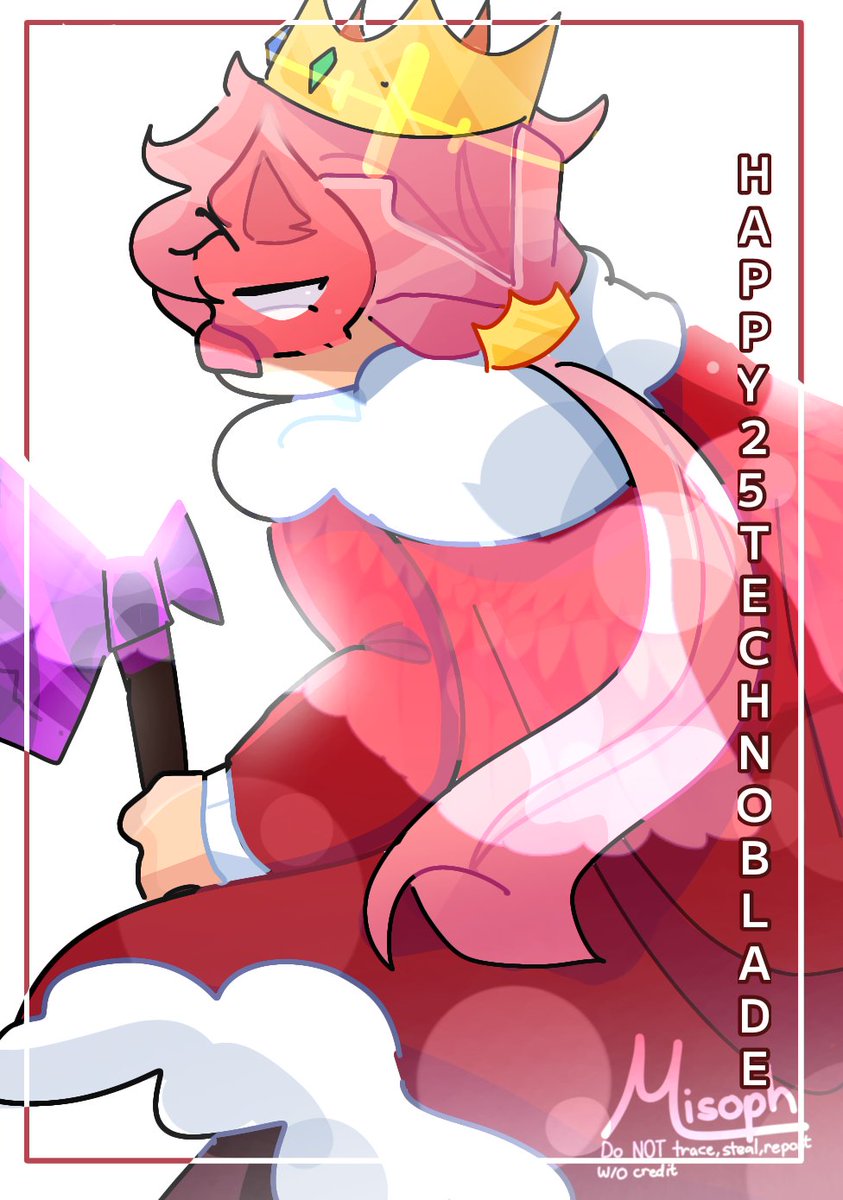 Sleepydream_123's tweet photo. 🎂🐷👑
--
#Technoblade25 #Techoblade
#HappyBirthday https://t.co/cyafttH3jQ